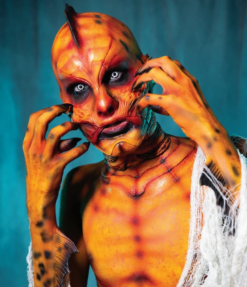 Film and Television Makeup Artistry - sfx makeup example